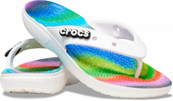 Classic Crocs Spray Dye Flip