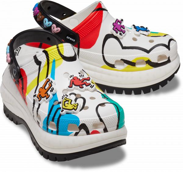 Keith Haring Mega Crush Clog