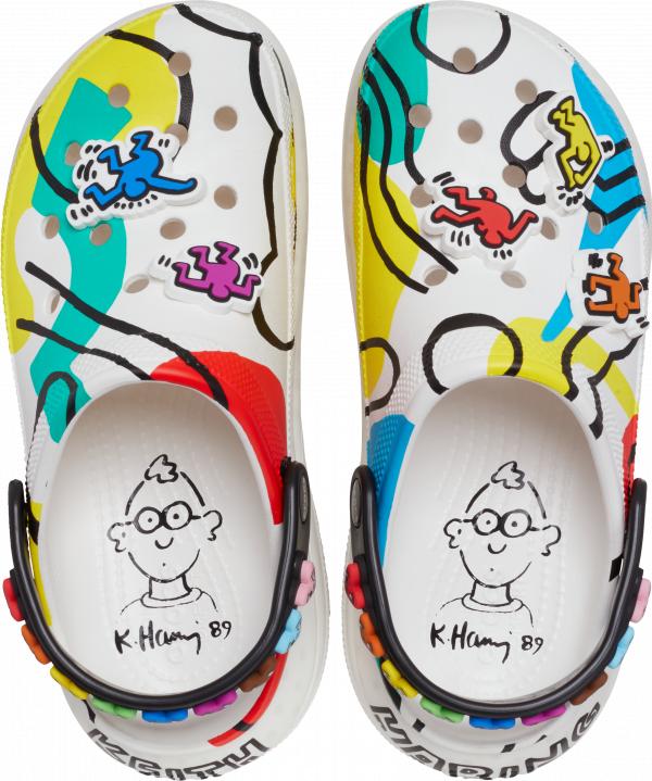 Keith Haring Mega Crush Clog