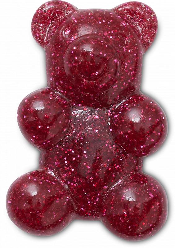 Glitter Pink Candy Bear