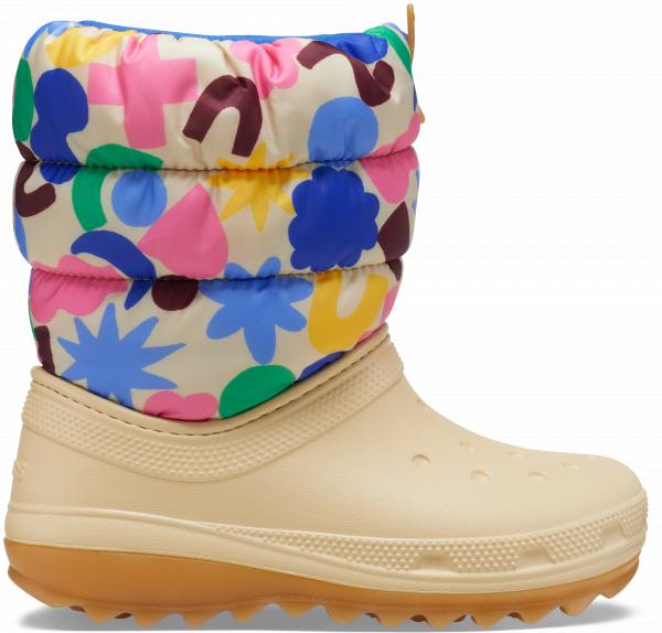 Kids Classic NeoPuff Geo Shapes Boot