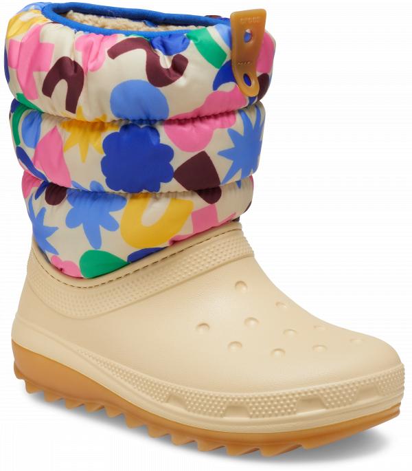 Kids Classic NeoPuff Geo Shapes Boot